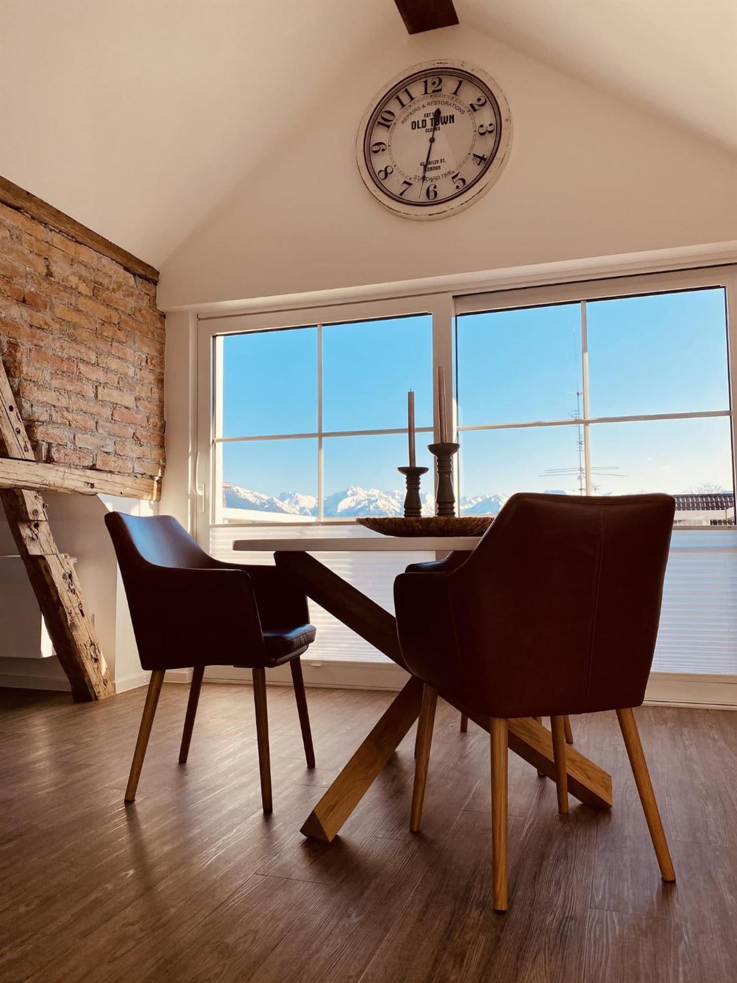 Apartmán Penthouse Im Dachgeschoss Sonthofen Exteriér fotografie