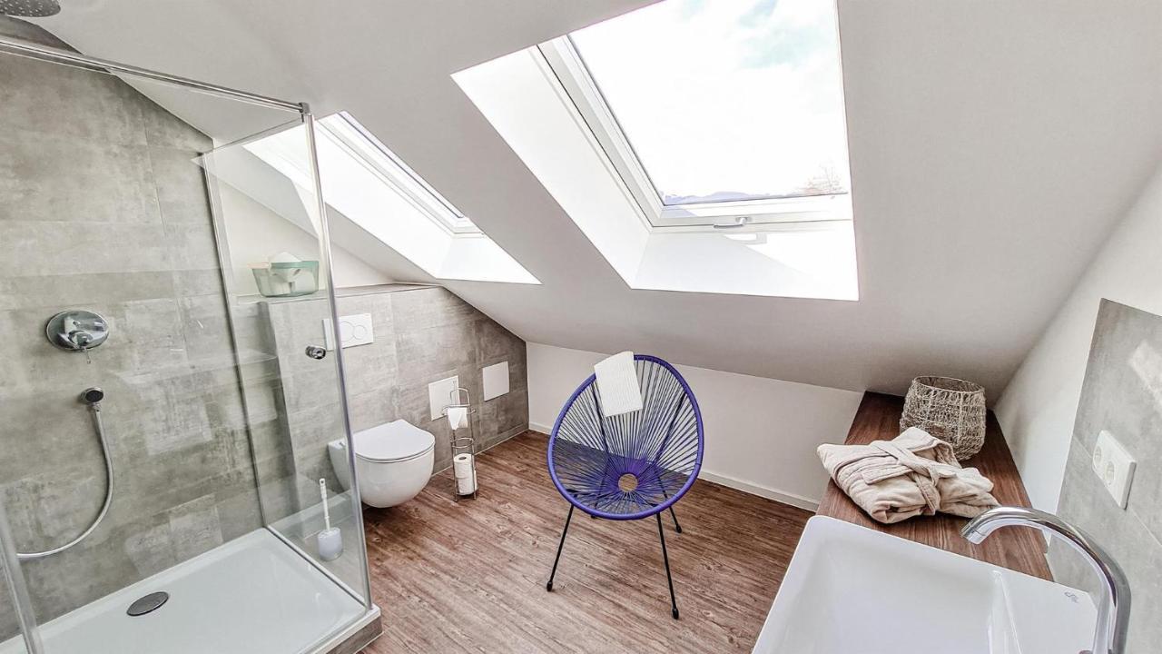 Apartmán Penthouse Im Dachgeschoss Sonthofen Exteriér fotografie