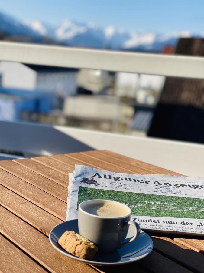 Apartmán Penthouse Im Dachgeschoss Sonthofen Exteriér fotografie