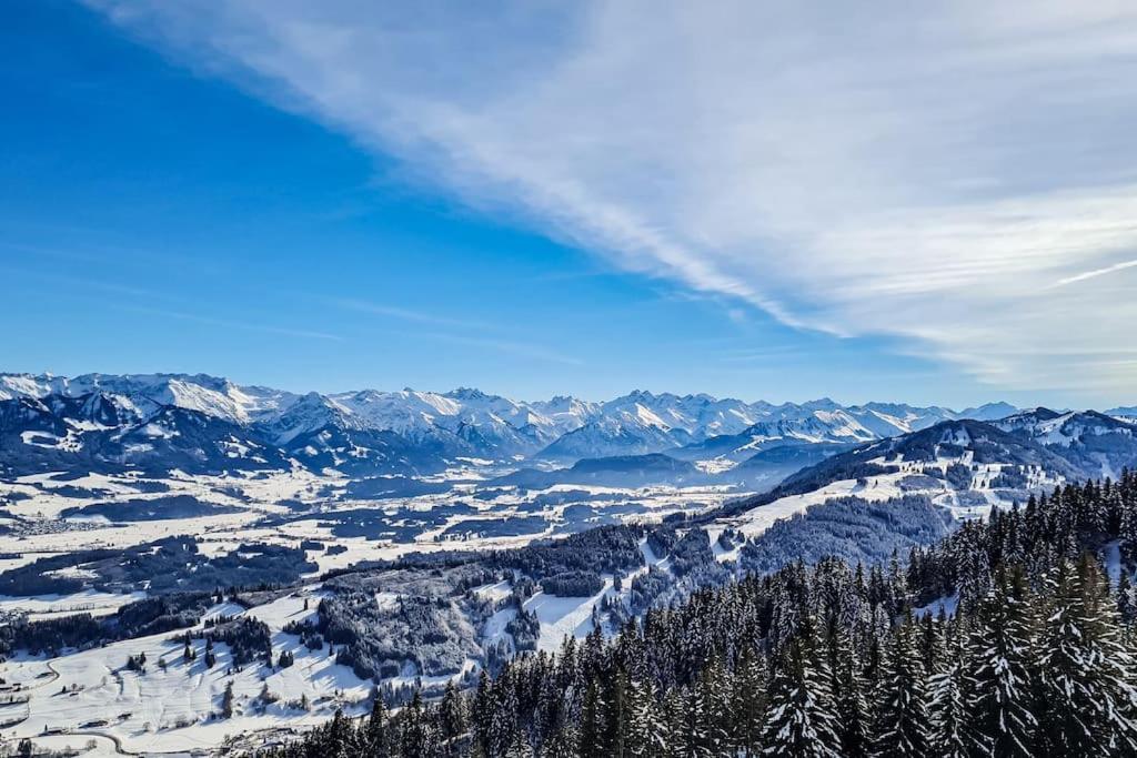 Apartmán Penthouse Im Dachgeschoss Sonthofen Exteriér fotografie