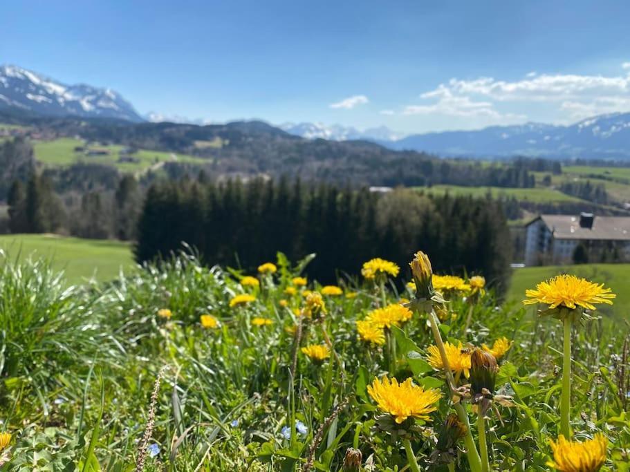 Apartmán Penthouse Im Dachgeschoss Sonthofen Exteriér fotografie