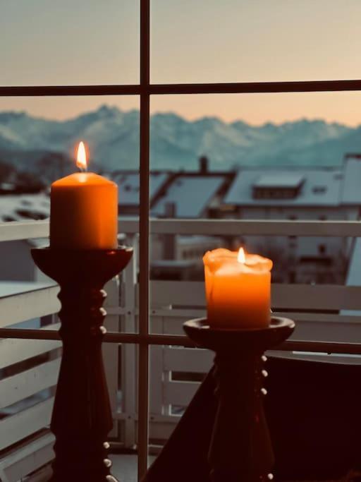 Apartmán Penthouse Im Dachgeschoss Sonthofen Exteriér fotografie