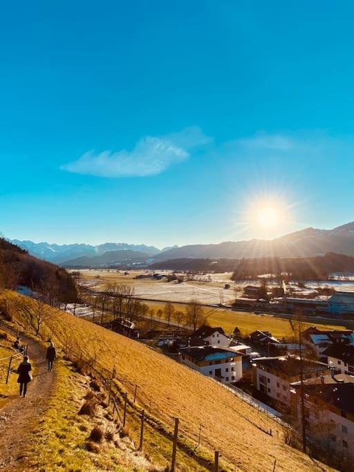 Apartmán Penthouse Im Dachgeschoss Sonthofen Exteriér fotografie